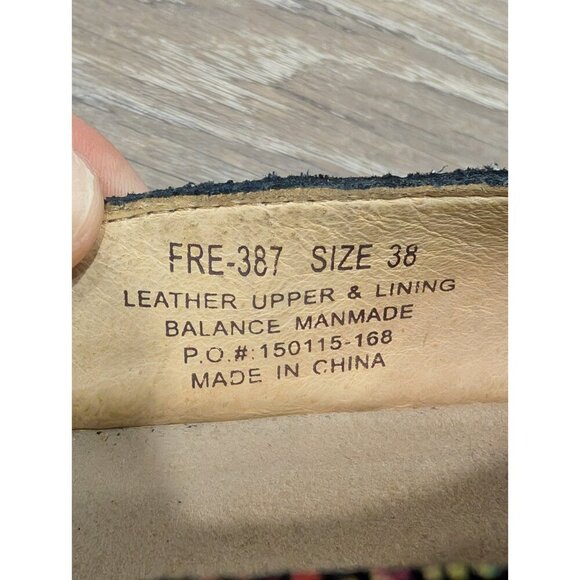 Alegria Clogs Womens Size 38EU US8.5 Fre-387 Rainbow Mosaic Leather Multicolor - Picture 10 of 16